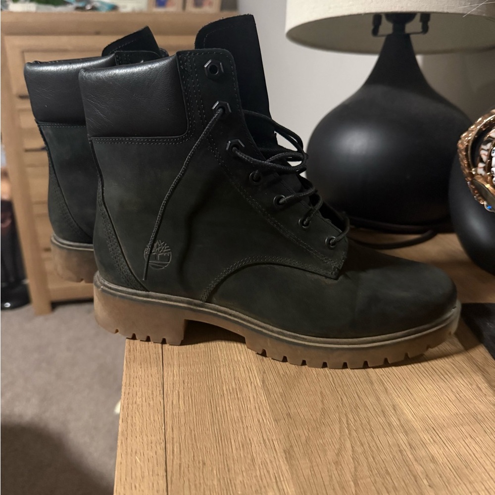 Timberland Women's Black Leather Boots